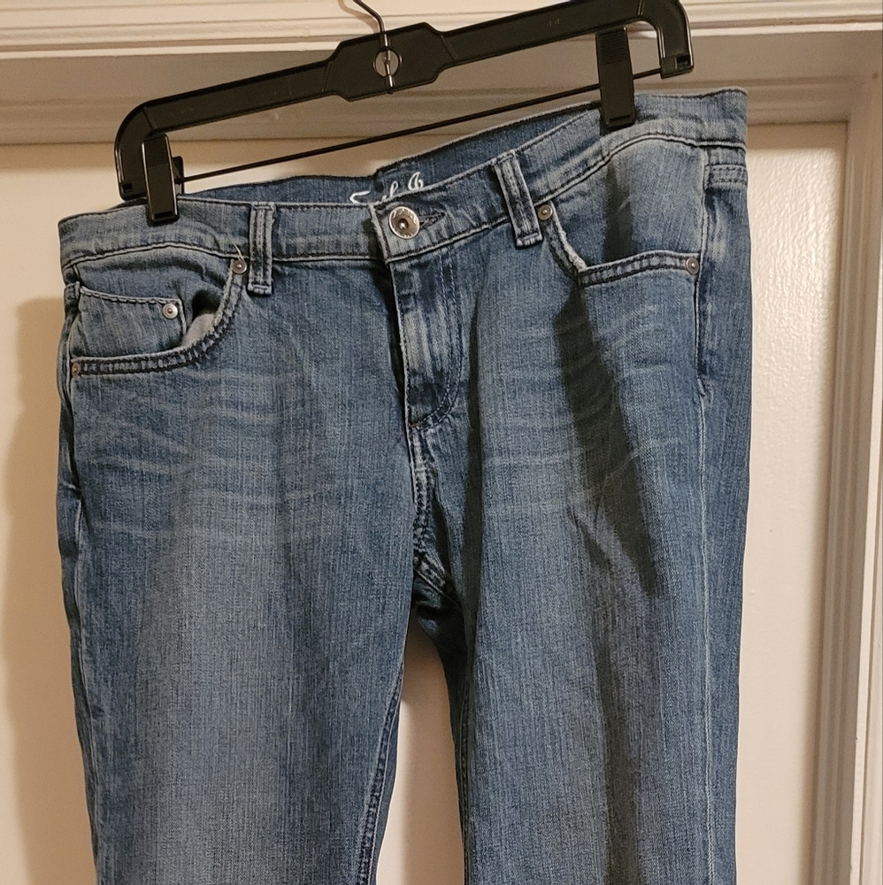 Earl Jeans Dame Style Blue Jeans - Straight Leg Size 31 x 34